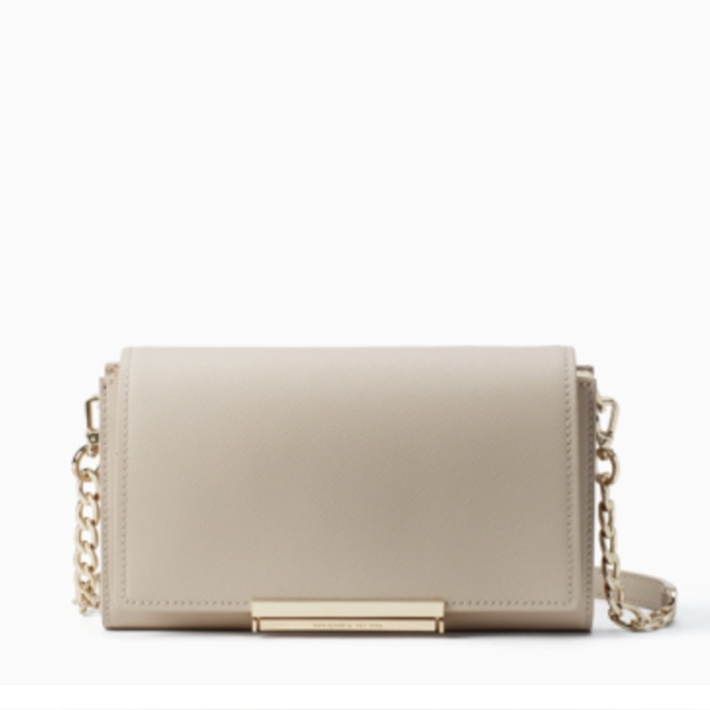 Bag Only Kate Spade Make It Mine Camila Heritage bag clutch crossbody (no flaps) - Picture 3 of 16